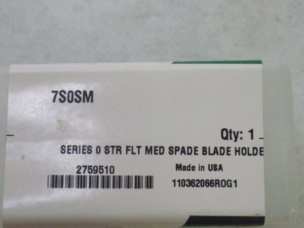 Widia Metcut Spade Blade Holder 0.509"- 0.695" Dia Range x 3.45" DOC 2759510