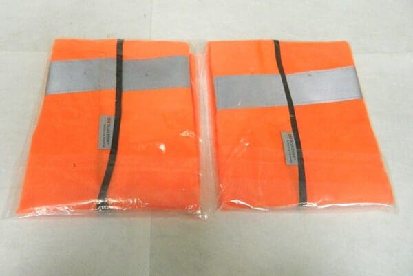 Pro-Safe High Visibility Orange Solid Standard Vests 2XL Qty 10 PRO-F2