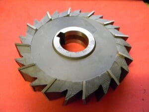 MHC HSS Side Milling Cutter 6" x 1" x 1-1/2" 24-Teeth Staggered Tooth 306-6649