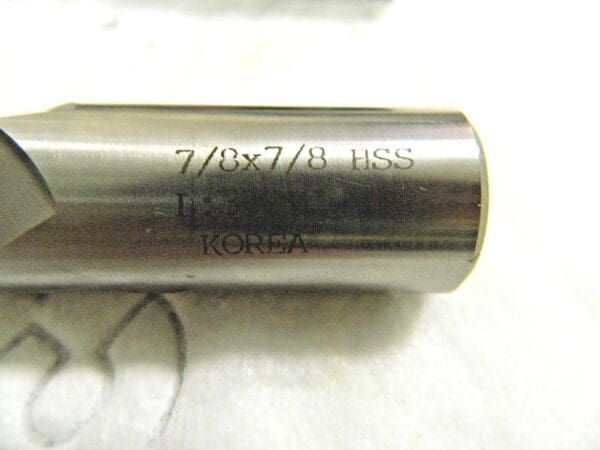 Interstate 7/8" 3-1/2" LOC 2 Fl HSS Square End Mill 10988251