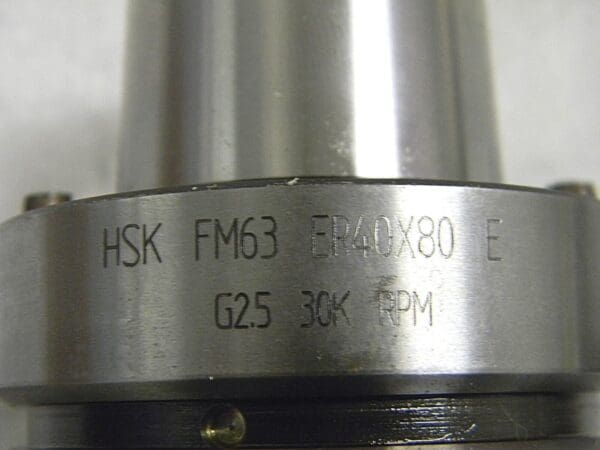 Iscar ER40 Collet Chuck HSKFM63 Hollow Taper Shank 3 to 26mm 4504939