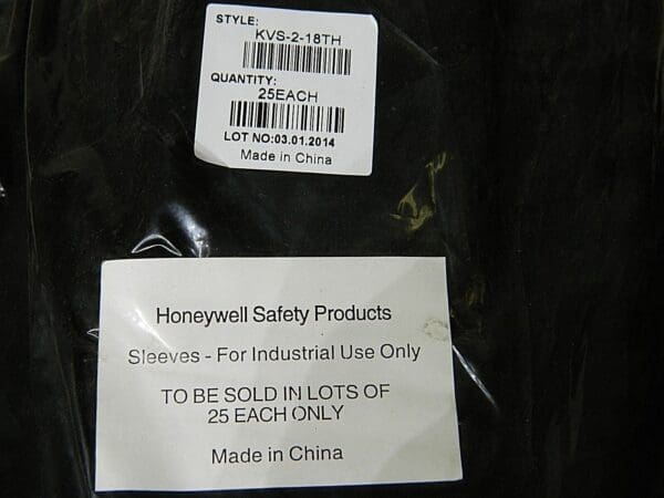 Honeywell Cut Resistant Yellow Sleeves 18" Long Qty Approx 25 KVS-2-18TH