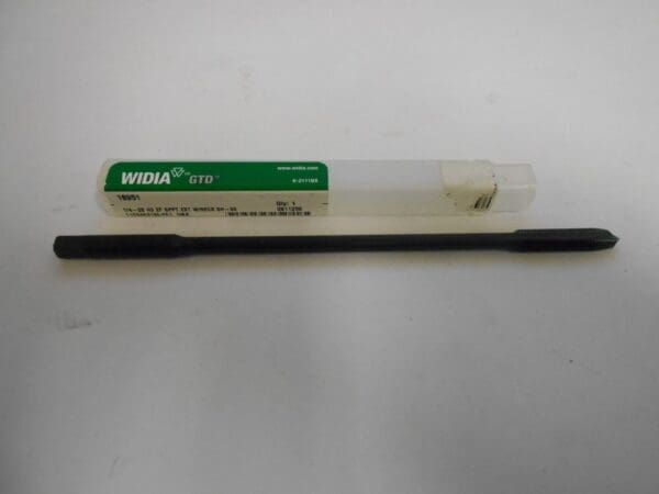 Widia GTD 1/4" - 28 UNF H3 2-Flute HSS Spiral Point Tap QTY 2 18951