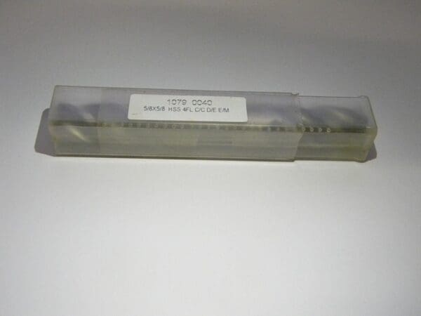 Interstate HSS Double End Mill 5/8" x 5/8" x 1-3/8" x 5" 4F UC 1079-0040