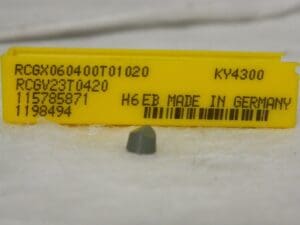 Kennametal Ceramic Turning Insert RCGV23 T0420 Grade KY4300 Qty 10 1198494