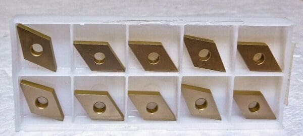 Tungaloy Carbide Turning Inserts DNMA150404 Grade-T5125 TiCN/AI2O3 Qty-10