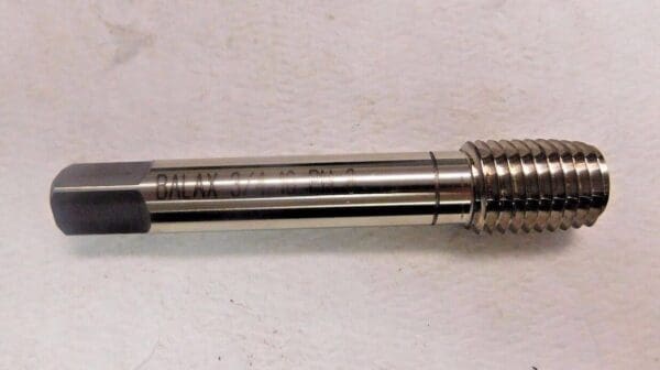 Balax Thread Forming Tap 3/4-10" UNC 4-1/4" OAL H8 HSS Bright Finish 14788-000