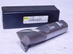 Interstate mhc HSS Sq End Mill 1-1/4” Dia 2Fl 1-5/8” LOC 1” Shk 4-1/8”L 720-1123