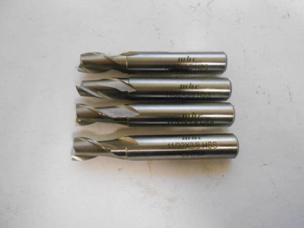 Interstate Square End Mill 11/32" Dia. x 9/16" LOC 2FL HSS Qty. 4 01710227