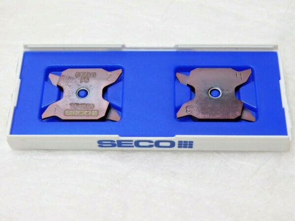 Seco Carbide Grooving Inserts X4GK2503005-0100LN-FG Grade TGH1050 43367