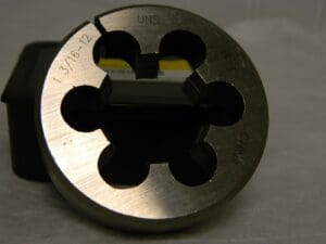 Interstate HSS Round Adjustable Die 1-3/16 - 12 UNS 03946282