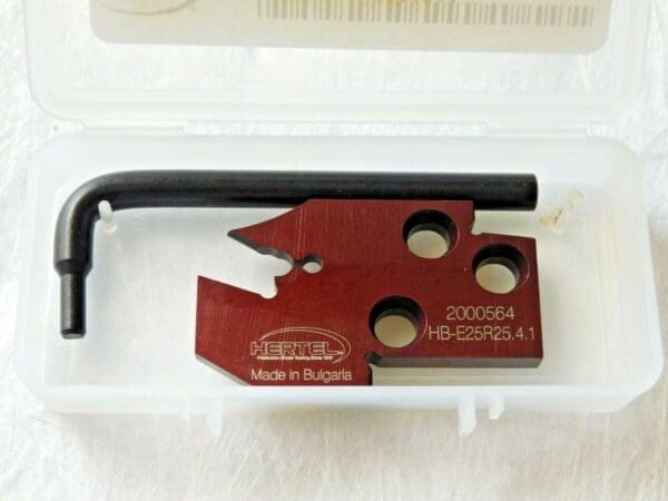 Hertel Indexible Cutoff/Grooving Support Blade 25mm DOC HB-E25R25.4.1 2000564