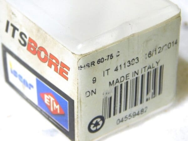 Iscar Boring Cartridge 2.362” Min Bore Dia 90º Lead Angle RH 54mm OAL 4559482