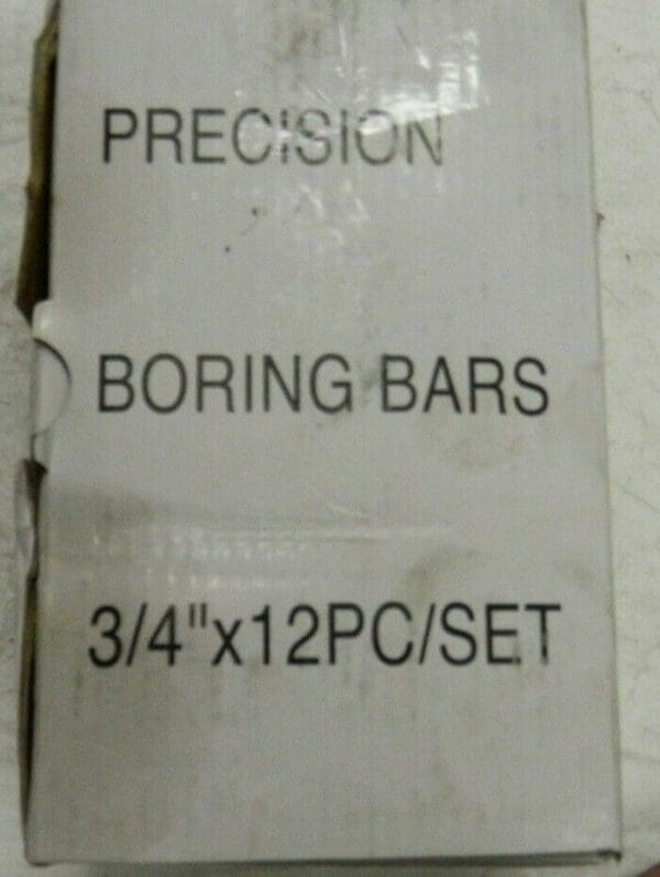 Interstate Boring Bar Set 7/16 to 13/16" Min Diam. Carbide Tipped 08060501