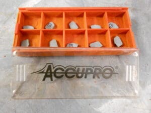 Accupro #104598 AGTL-2.4-8-C5 Carbide Cut-Off Inserts Qty. 10