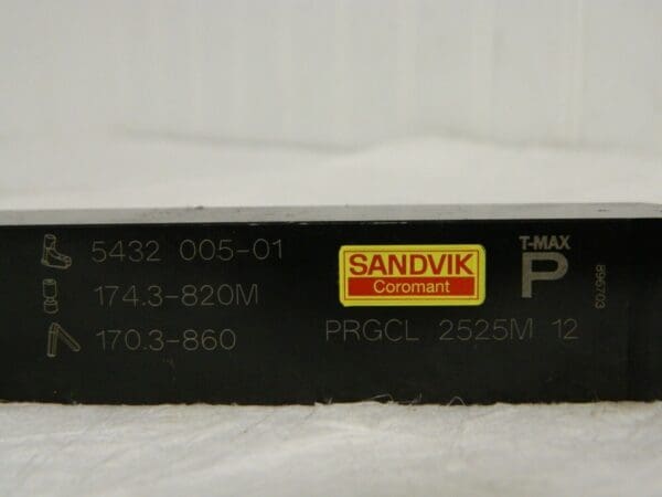 Sandvik Coromant Indexable Turning Toolholder LH 0° Neutral Rake 5738937