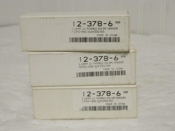 SPI 0-13mm 0.01mm 0002-050 Vernier Micrometer Heads Qty 3 12-378-6