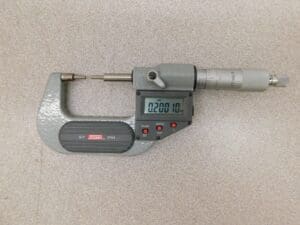 SPI Electronic Spline Micrometer 0-1” Range 0.00005” Grad 17-952-3 PARTS/REPAIR