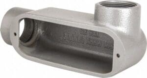 Hubbell Killark 1-1/2" Trade Malleable Iron Conduit Body OLR-5M