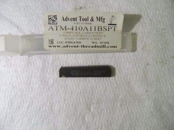 Advent Tool Solid Carbide Insert 1.500" L x 0.375" H Qty 2 ATM-410A11BSPT