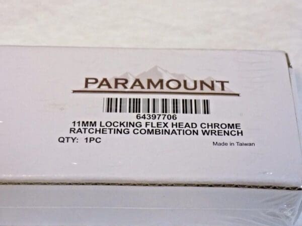 Paramount Flexhead Combination Wrench 12 Point 11mm QTY 5 PAR - BLF11MM