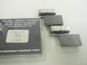 Quality Chaser Co. Thread Chasers 7/8"-14 NPT 45º TiCN QTY 4 G14NPT