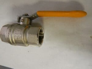 RMB 1" Pipe, Full Port, Brass UL Listed Ball Valve QTY 2 63280838