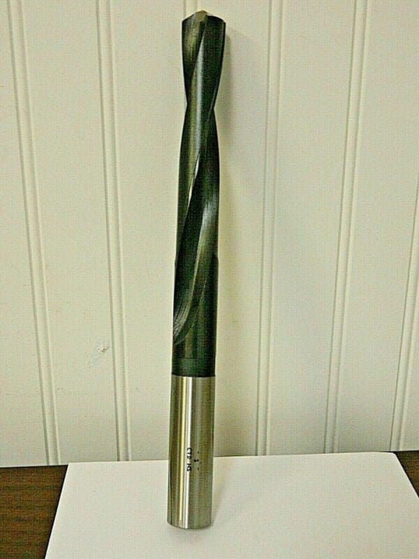 Cleveland 1" 118° Spiral Flute High Speed Steel Taper Length Drill Bit C10787