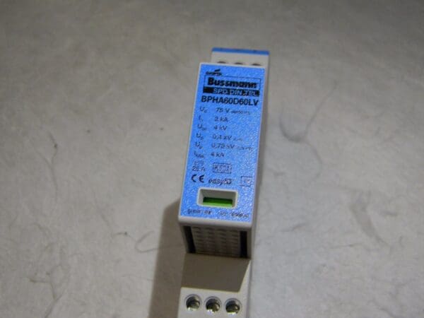 Cooper Bussmann 2 Pole 1 Phase 2 kA Hardwired Surge Protector BSPH2A60D60LVR