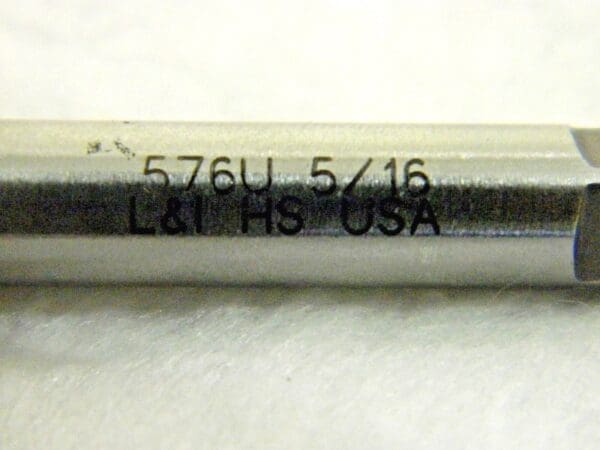 L & I Expansion Hand Reamer HSS RH 5/16" Dia x 4 -1/2" OAL 6FL 576U 5/16