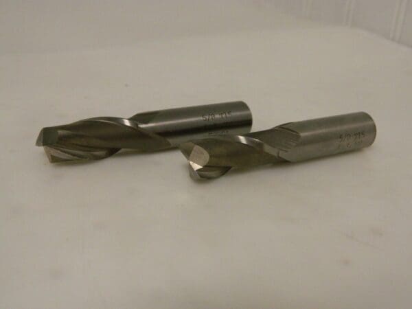 Precision End Mill 5/8" x 1-3/8" x 3-3/8" 42° HSS T-15 2FL Qty 2 Y2SRS-4005