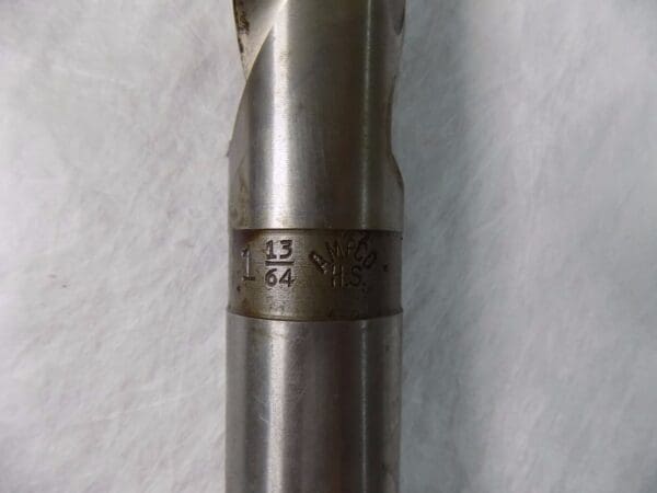 Ampco Parallel Shank Twist Drill 1-13/64" 118º RH Taper Length 2FL HSS