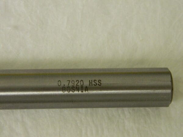 Interstate Chucking Reamer 0.7920" x 2-1/2" x 9-1/2" HSS 76500016