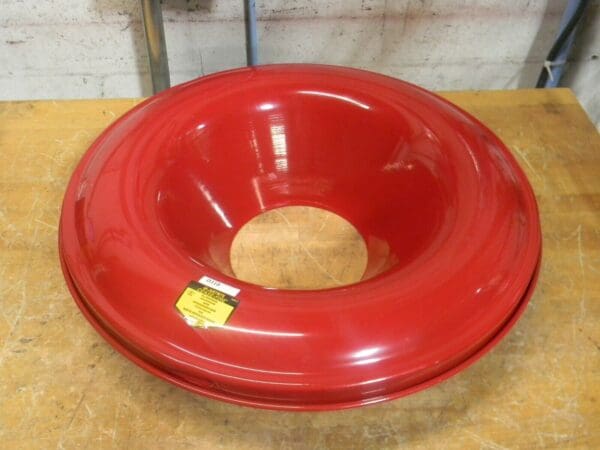 Justrite Cease-Fire Red Steel Head for 55 Gal. Drum 24" Diameter 26355