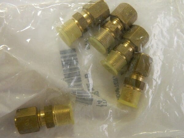 Parker MTL Flareless Bite Tube Fittings OS Dia 1/4" Male Conne QTY 10 T4 FBI2-B