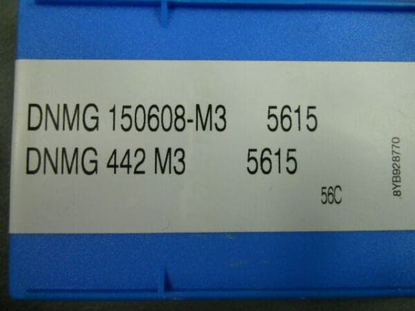 Walter DNMG442 M3 Grade VP5615 Carbide Turning Insert QTY 5 00461