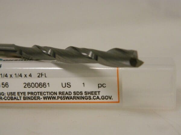 LMT Solid Carbide Upcut Spiral Router Bit 1/8" Diam, 1-1/8" LOC 2 FL 52-554