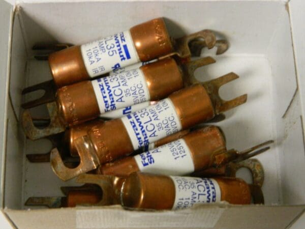 Ferraz Shawmut Forklift & Truck Fuses General Purpose 35A Qty. 10 ACL35