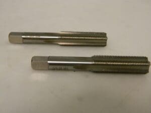 Hertel HSS Hand STI Tap 1/2-20 UNF H3 4 Flute Bottoming Chamfer Qty 2 07682818