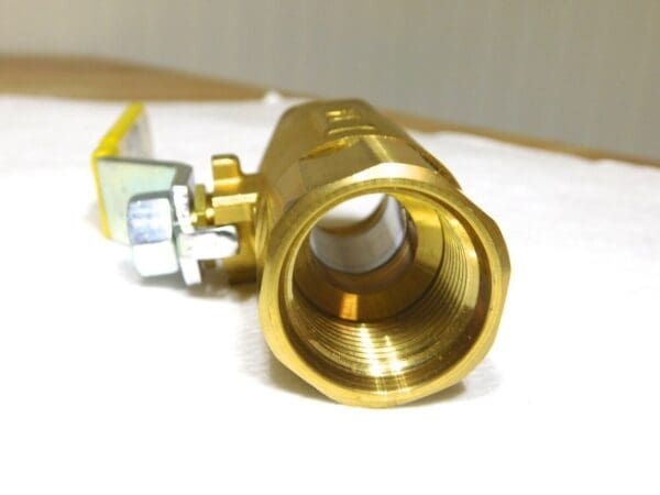 Parker Brass Ball Valve 3/4” x 3/4” FNPT/FNPT StrThread O-Ring Port XV506P-12