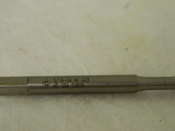 Cleveland High Speed Steel Spiral Point Tap 5/16"-24 UNF 2FL H3 QTY 6 C57160