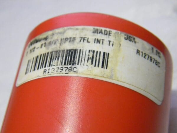 Jarvis 1-1/2" - 11-1/2 NPTF 7Fl TiCN HSS Interrupted Thread Pipe Tap R127978C