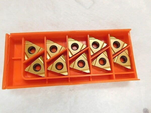 Carmex Carbide Insert 3/8 EXT RH40 TPI United MXC Coated QTY 10 14779