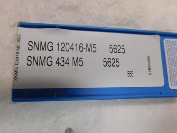 Valenite Carbide Turning Inserts SNMG434 M5 Grade 5625 QTY 10 8YB929553