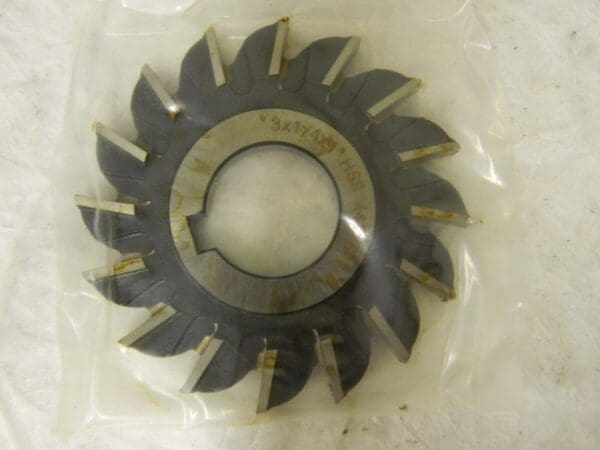 Interstate 3" Diam x 1/4" Width of Cut Cobalt Side Milling Cutter 02953164