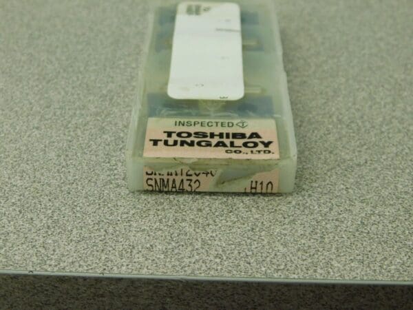 Toshiba Tungaloy Carbide Inserts 8Pk Grade TH10 SNMA120408 SNMA432