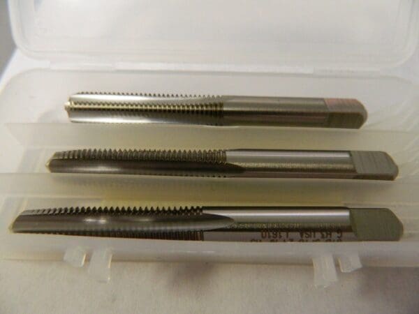 Widia 5/16-24 H3 4 Fl Bott Plug Taper Chamfer HSS Tap Set QTY 2 Sets 14125