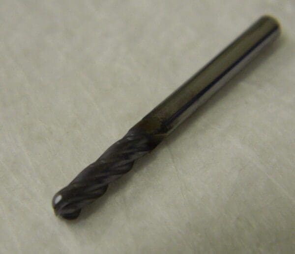 Metal Removal Ball End Mill 1/8" x 1/8" x 1/2" x 1-1/2" 4 Flute QTY 2 M32564