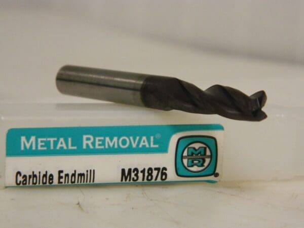 Metal Removal End Mill 9/32"x 5/16"x13/16"x2-1/2" 3F Carbide Tialn M31876