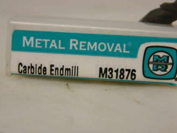 Metal Removal End Mill 9/32"x 5/16"x13/16"x2-1/2" 3F Carbide Tialn M31876